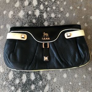 L.A.M.B. By Gwen Stefani leather clutch